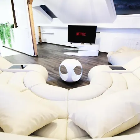 Secret Hideaways Space Loft Wohndesign Auf 2 Etagen L 450m Bis Uni Apartamento Duisburg