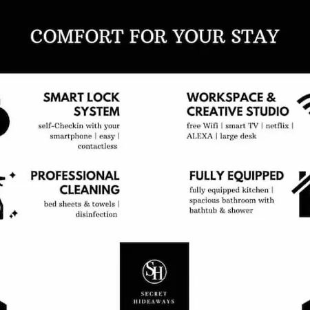 Apartment Space Loft Wohndesign Mit 2 Schlafzimmern L 450M Bis Uni