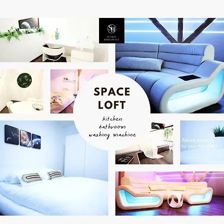 Secret Hideaways Space Loft Wohndesign Auf 2 Etagen L 450m Bis Uni Duisburg